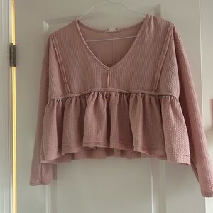 Altered state long sleeve top